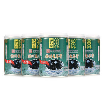 双钱牌 原味梧州龟苓膏 250g *12罐 礼盒装 中华老字号 经典清润款 /休闲食品 /果冻/布丁 /龟苓膏 商品图6