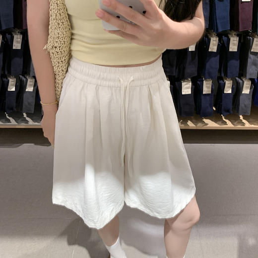 【YW】无忧购醋酸韩版休闲五分短裤显瘦百搭1880（截单后3-5天发货） 商品图6