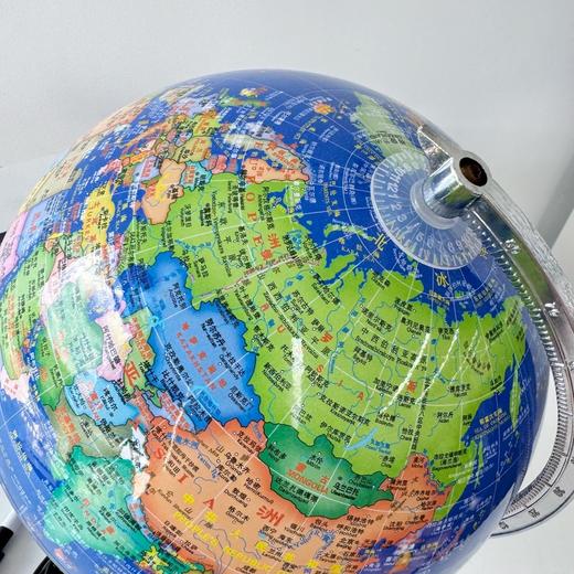 【送地图❗️清华附中推荐AR地球仪】暑假必买👉🏻高配版——天屿蔚蓝铁尺金属AR地球仪 上知天文 下知地理 发光高清地球仪 教学用品 商品图9