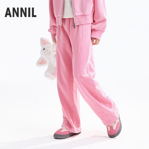 【实体店同款】女童全腰针织裤秋季新款安奈儿童装AG536161 商品图2