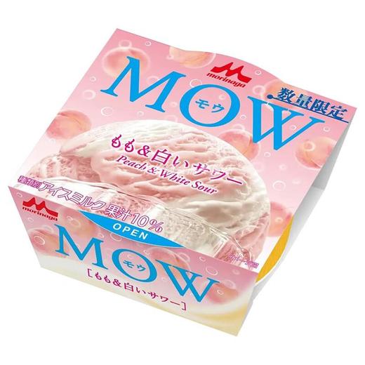 日本森永MOW香草冰淇淋碗装冰激凌 商品图3