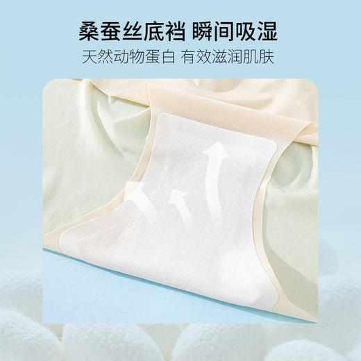 【桑蚕丝蝴蝶裤】I’d爱帝女士夏季冰丝凉感内裤3条装 商品图4