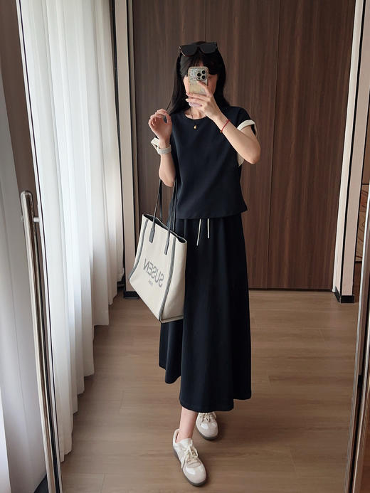 品牌清仓莫代尔棉体感太空棉显瘦套装 商品图4