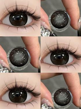 EallaGirl年抛美瞳 古早大黑 14.5mm