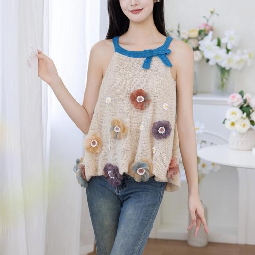 苏苏姐家虞美人花苞裙手工diy编织钩针毛线团自制衣服材料包 商品图2