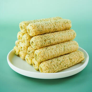 米老头多谷果子海苔味  糙米卷粗粮谷物夹心能量棒膨化休闲零食 160g/袋 /休闲食品 /膨化食品 /米果卷 商品图0