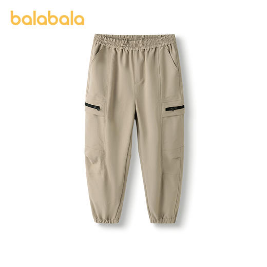 【商场同款】巴拉巴拉童装儿童裤子男童长裤2025秋新款慢跑束口裤 商品图4