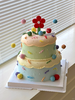 多款式~多巴胺色双层卡通蛋糕-低糖处理无添加 商品缩略图3