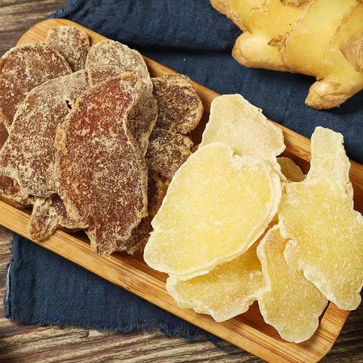 【纯手工❗️古法熬制姜糖片】嫩而无丝，辛甜爽口，即食 泡水 甜汤均可！手工休闲零食山东特产白糖姜片生姜老姜糖姜味浓郁正宗 商品图4