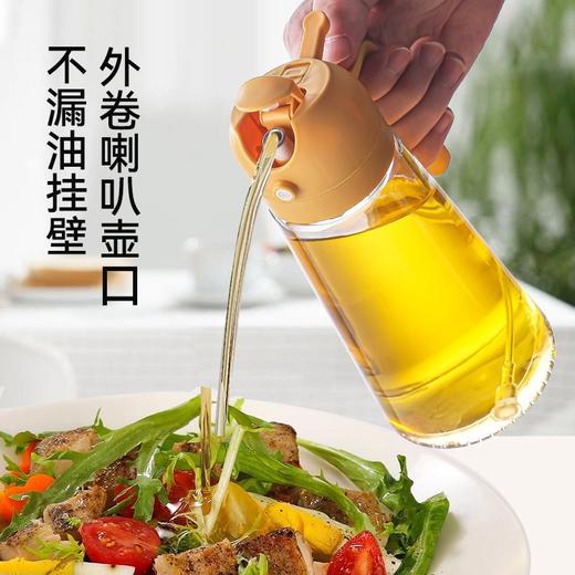 手提式喷油瓶喷油倒油二合一家用厨房玻璃喷油壶减脂喷油壶神器 商品图1