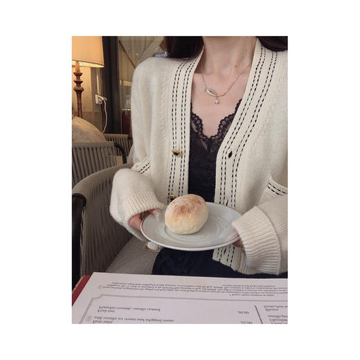 金蘑菇菇  针织裤 / 秋冬矜贵松弛通勤 商品图2