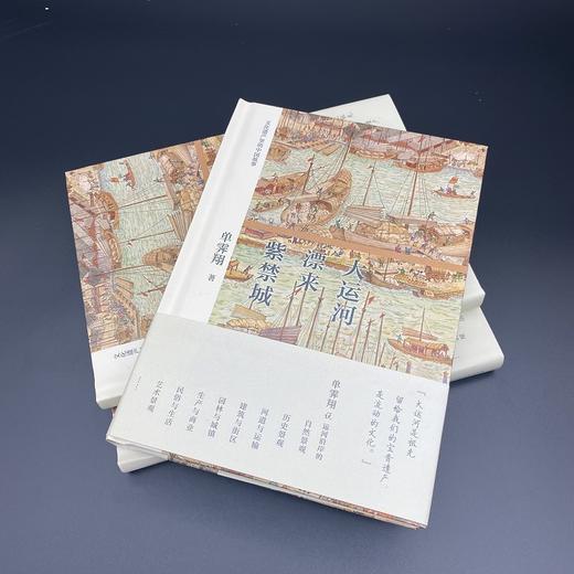 故宫前院长 单霁翔亲签版《大运河漂来紫禁城》 商品图3