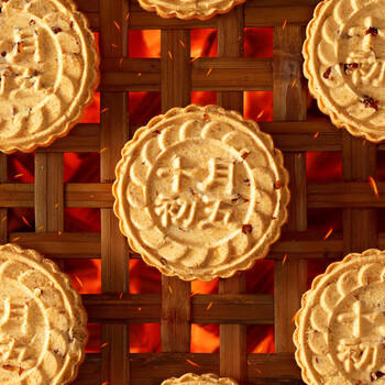 十月初五十月初五碳火烘烤粒粒杏仁饼干300g澳门特产内里独立包装 /休闲食品 /饼干 /酥性饼干 商品图2