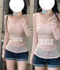 【内衣消失术】穿衣不透！粉底液内衣女夏季薄隐形无痕细肩带小胸聚拢大胸显小文胸肤色新款 商品缩略图4