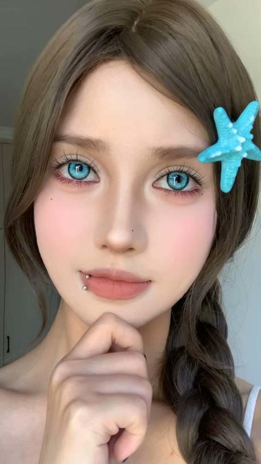 康视达 EggUncle Lens半年抛 幽灵苔藓 直径14.5mm着色13.9mm 商品图7