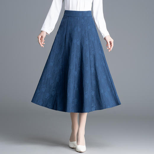 【预售3天】PY 2025年新款气质显瘦A字半身裙 &WM90967 商品图1