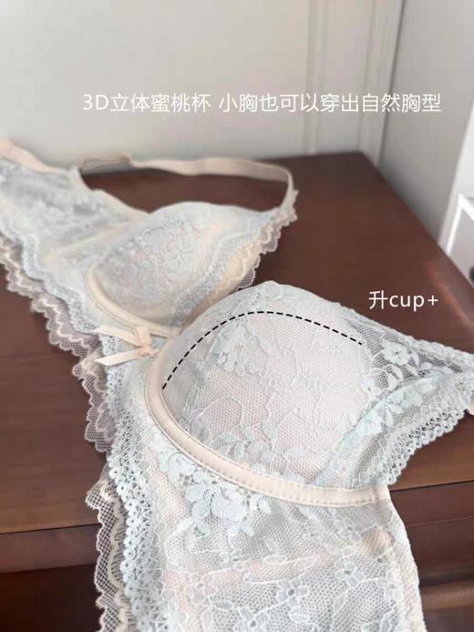 好美腻❤️【 荒野小玫瑰 法式反重力蕾丝Bra】一托！二提！⁮三聚拢定型⁮😍 商品图12