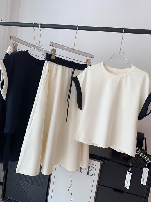 品牌清仓莫代尔棉体感太空棉显瘦套装 商品图6