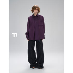 启世录TIWILLTANG“绫致逸影”立体门襟衬衫