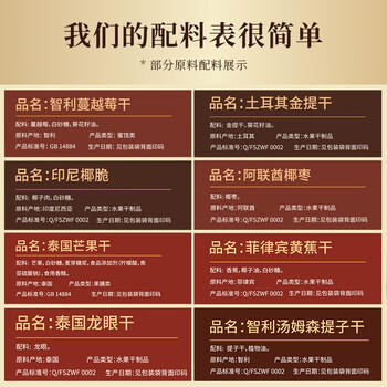 臻味高端坚果干果礼盒不忘初心1550g腰果巴旦木炒货团购企业福利送礼 /休闲食品 /坚果炒货 /坚果礼盒 商品图1