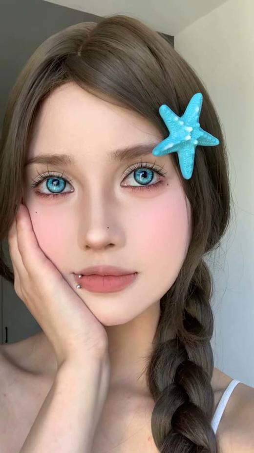 康视达 EggUncle Lens半年抛 幽灵苔藓 直径14.5mm着色13.9mm 商品图6