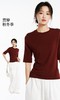 LS竹纤维女士时尚简约五分袖打底衫3053 商品缩略图8