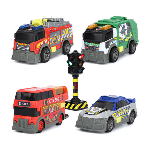 德国Dickietoys 红绿灯城市车组 商品图1