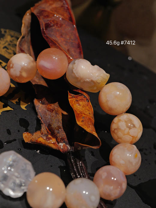 马达加斯加·宝藏治愈系樱花玛瑙手串合集(现货) 商品图8