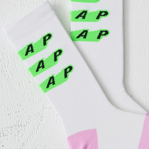 MAAP Evade X sock White Green 骑行袜 商品图2