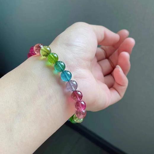 8.8mm单圈人鱼碧玺手串 商品图8