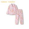 【奶噗噗IP】巴拉巴拉balaOne儿童家居服套装女2025冬新款法兰绒 商品缩略图4
