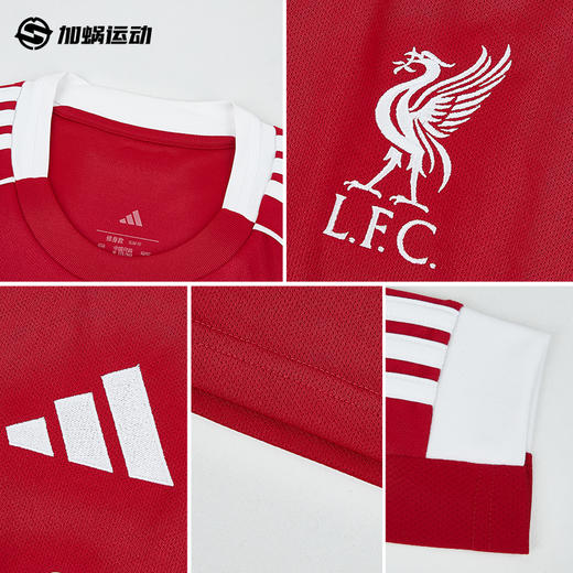 SFS阿迪达斯Adidas 25/26利物浦主场长袖球迷版球衣 JV6456 商品图2