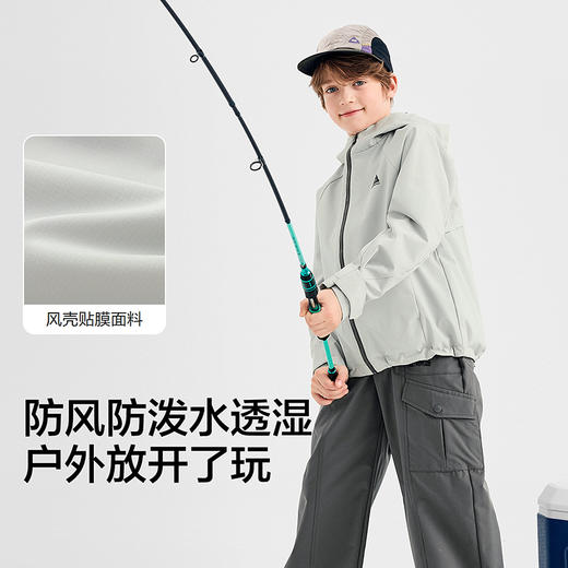 【风壳衣商场同款】巴拉巴拉男外套儿童上衣2025新款秋防泼水透湿 商品图3