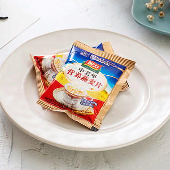 智力中老年麦片700g无添加白砂糖营养早餐代餐即食燕麦片 热冲麦片 /水饮冲调 /冲饮谷物 /混合麦片 商品图1