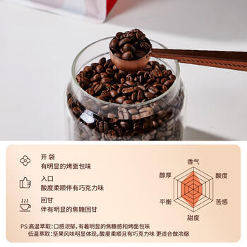 铭氏（Ming's）商用 意式醇香经典咖啡豆500g浓缩拼配手冲美式黑咖啡 /水饮冲调 /咖啡 /咖啡豆/粉 商品图0