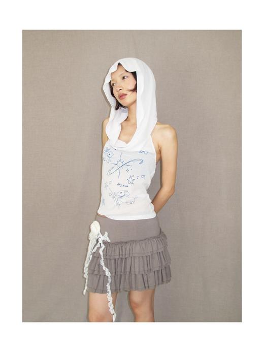 Kaiy Xiao 早秋系列 蝴蝶结串珠 星月双兔连帽 商品图4