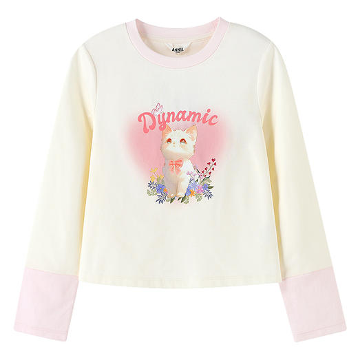 【实体店同款】女童长袖针织衫秋季新款安奈儿童装AG531299 商品图8