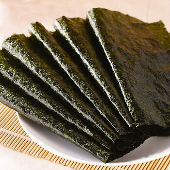 波力寿司海苔片54g(20张)儿童紫菜包饭团拌饭寿司食材带竹帘春游礼包 /休闲食品 /海味零食 /海苔 商品图6