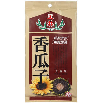 正林五香味香瓜子260g/袋坚果炒货休闲零食小吃 /休闲食品 /坚果炒货 /瓜子/葵花籽 商品图1