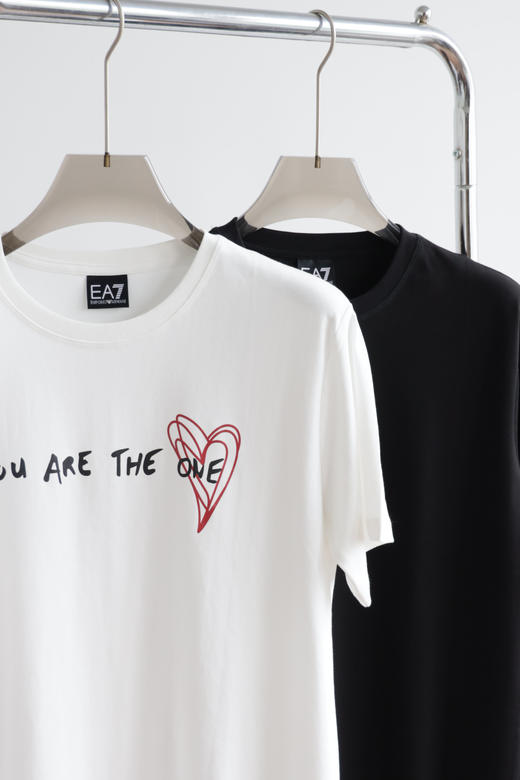 E@ 25新款特价 情侣款 圆领印花T恤 TX558 商品图1