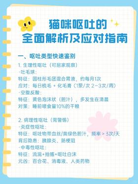 猫咪呕吐全面解析及应对指南🧭