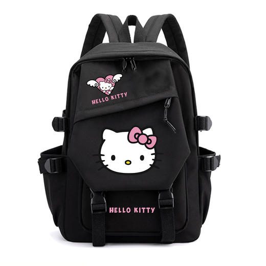 可爱凯蒂猫hellokitty印花印花书包小学生初中生休闲双肩包 商品图4