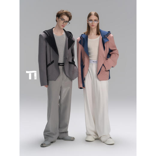 启世录TIWILLTANG“冼闲梦装”戴帽西装 商品图4