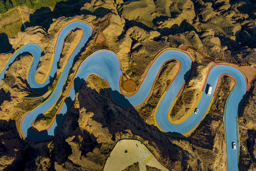 《大漠熔金·塞上幻镜》 甘·宁·蒙10天深度摄旅｜腾格里沙漠穿越·黄河石林·66号公路·乌兰湖→肺·心·肝、水墨丹霞景区 商品图8