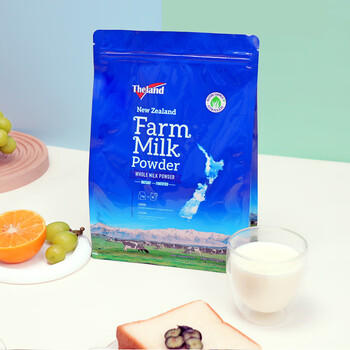 纽仕兰官方正品 全脂牛奶粉 高钙高蛋白  1KG袋装 学生成人奶粉 /水饮冲调 /成人奶粉 /全家营养牛奶粉 商品图2