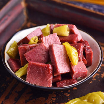 张飞 什锦牛肉十口味500g 量贩装 四川特产 旅游休闲零食小吃  /休闲食品 /肉类零食 /肉类零食礼包/礼盒 商品图0