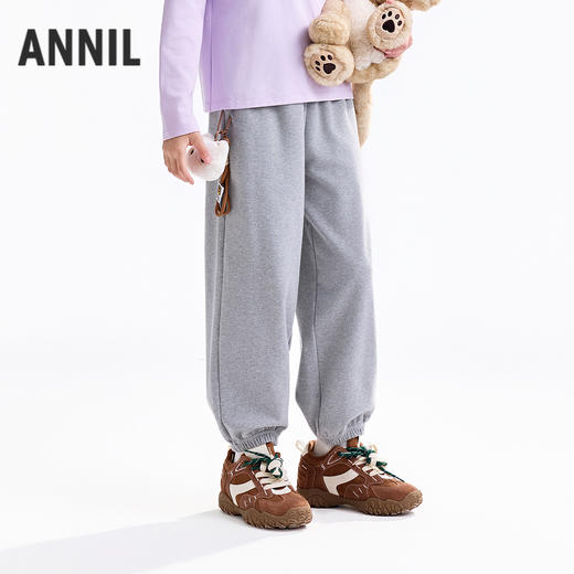 【实体店同款】女童全腰针织裤秋季新款安奈儿童装AG536160 商品图1