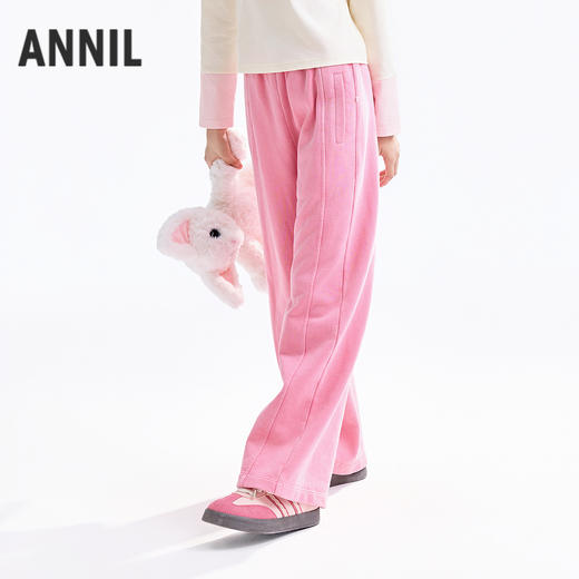 【实体店同款】女童全腰针织裤秋季新款安奈儿童装AG536161 商品图1