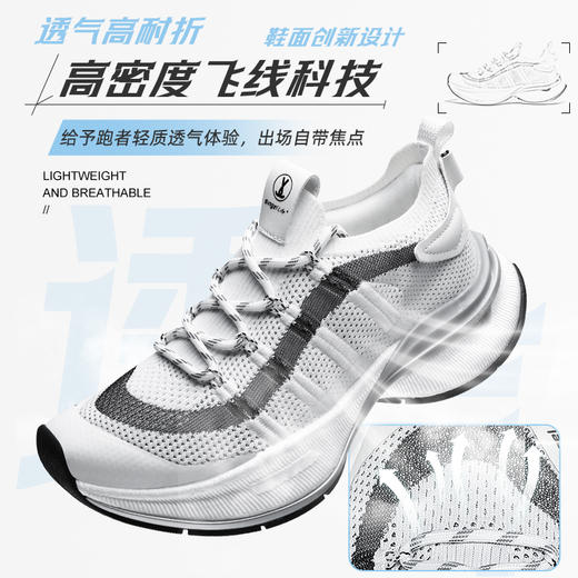 热卖中！！建议拍大一码！【奥特莱斯线下专柜有售】简届扶摇爆米花缓震运动老爹鞋（男女同款） 商品图2