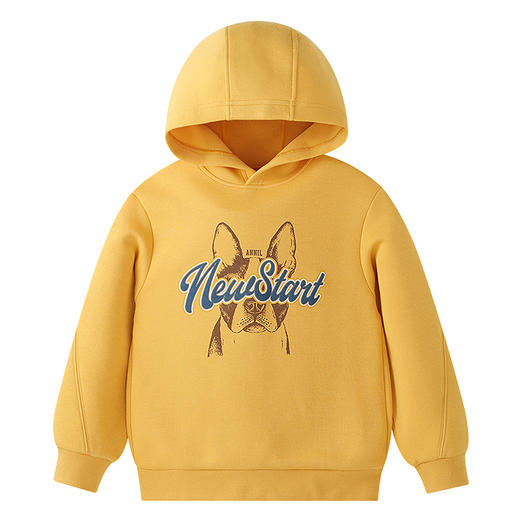 【实体店同款】男童带帽长袖卫衣秋季新款安奈儿童装AB531122 商品图6